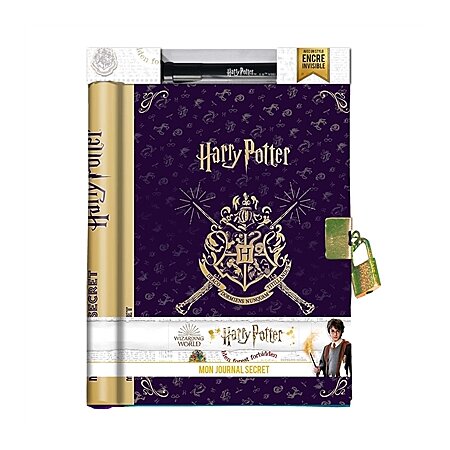 Harry Potter - Mon journal secret (avec encre invisible) (Cartonné) au  meilleur prix