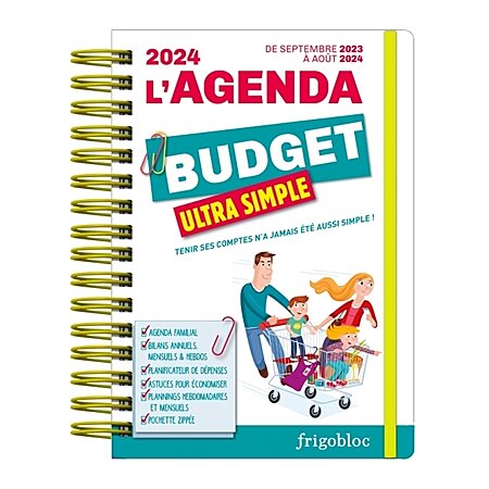 Agenda Budget Enveloppes Livre de Comptes non-daté - Agenda