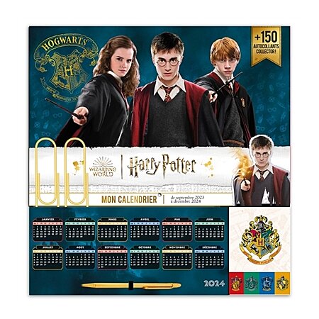 Mon calendrier organiseur Harry Potter 2023-2024 (Broché) au