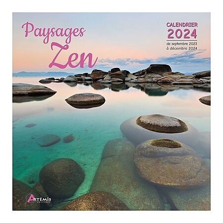 Calendrier Paysages zen 2024 (Broché) au meilleur prix