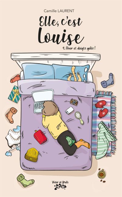 Elle, c'est Louise - Tome 4 : Hiver et doigts gelés ! (Jeunesse) au