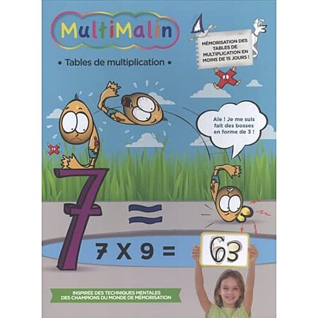 Coffret Multimalin tables de multiplication : offre spéciale