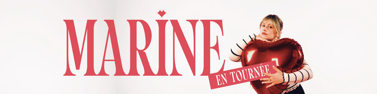 Marine en tournée pour son premier album | Billetterie E.Leclerc
