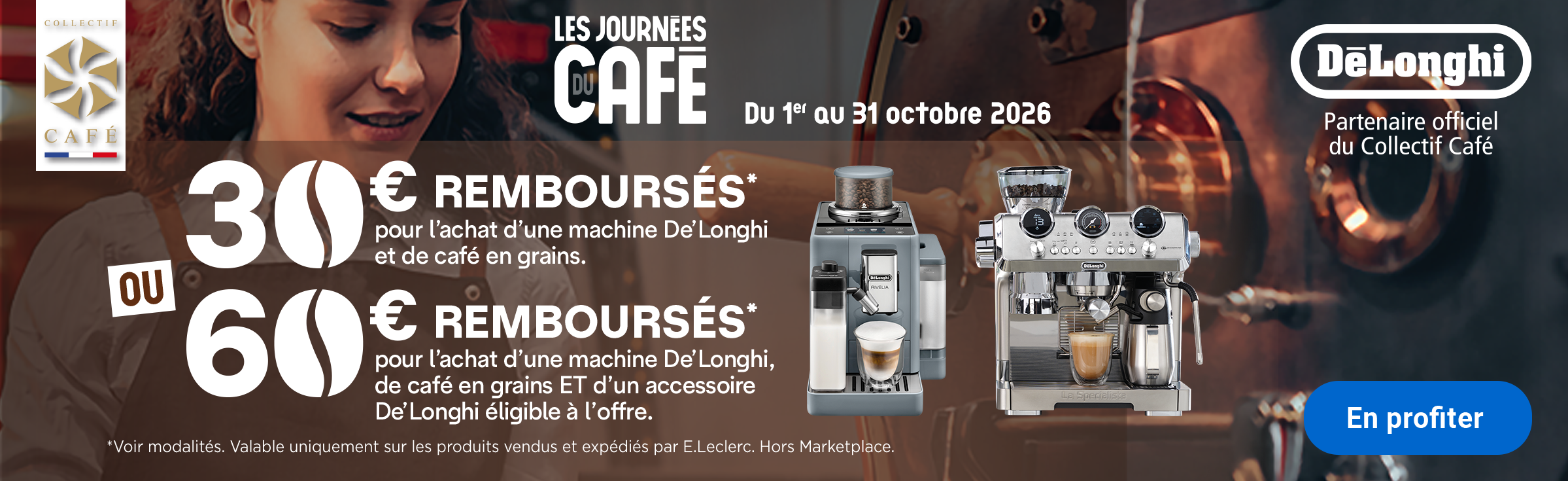 ODR Delonghi Journées du Café