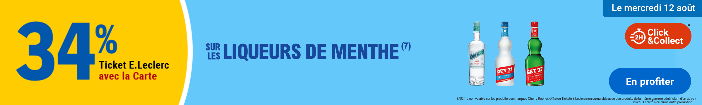 Journée Star sur les Liqueurs de Menthe | maCave | E.Leclerc