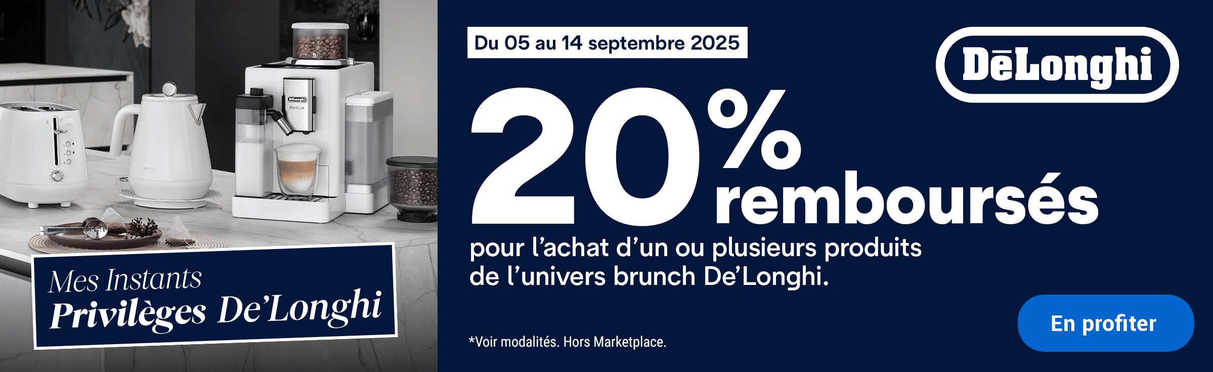 ODR DE'LONGHI INSTANTS PRIVILEGES S2 2025