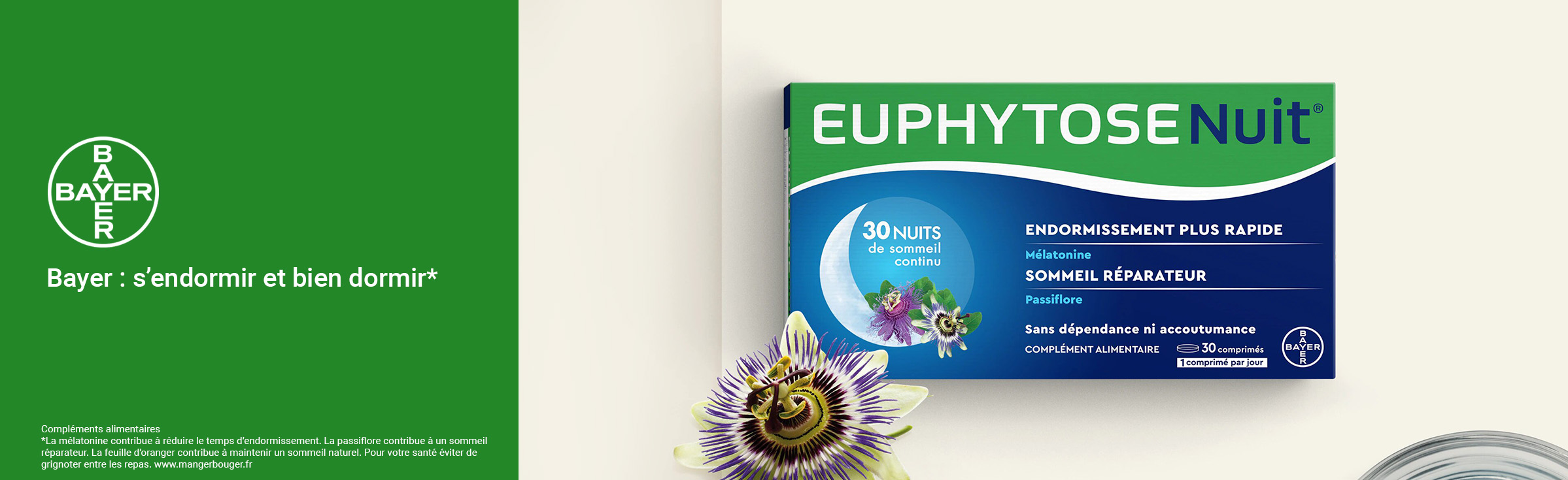 Bannière page marque Euphytose | Parapharmacie | E. LECLERC