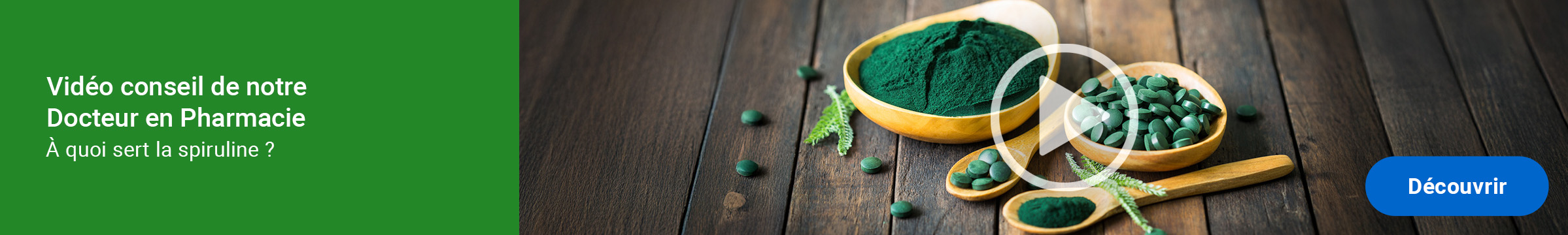 À quoi sert la spiruline?