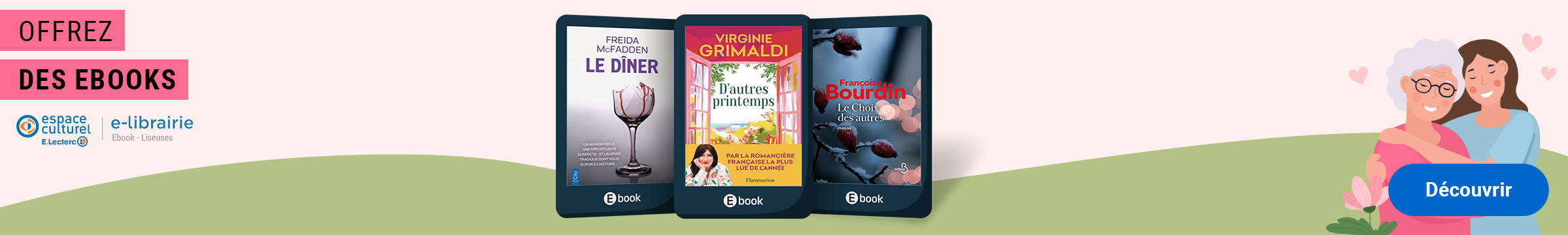 Idées cadeaux grands mères - ebooks