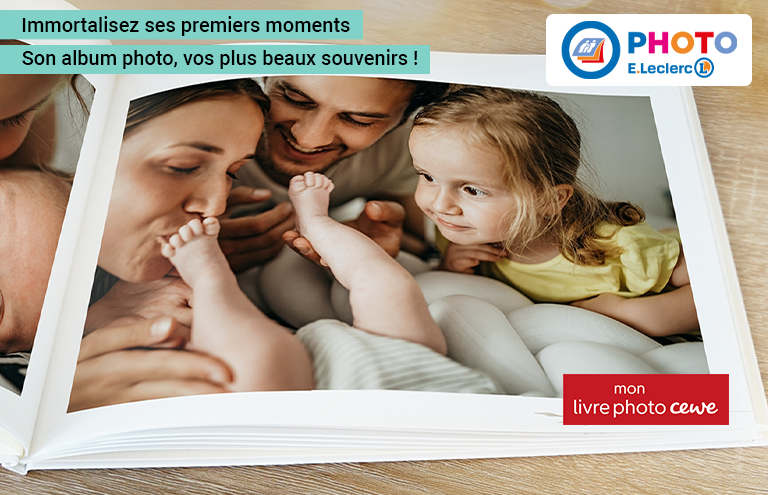 Photo E.Leclerc : profitez des offres pour immortaliser ses 1ers moments