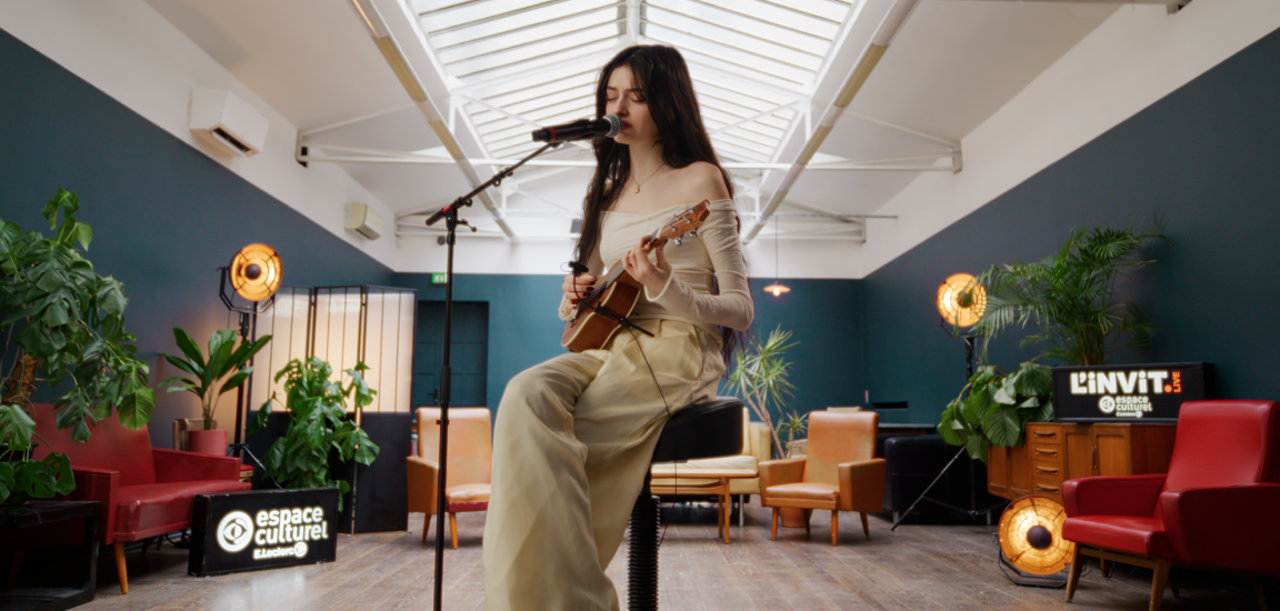 L'Invit'live de Solann pour les Espaces Culturel E.Leclerc