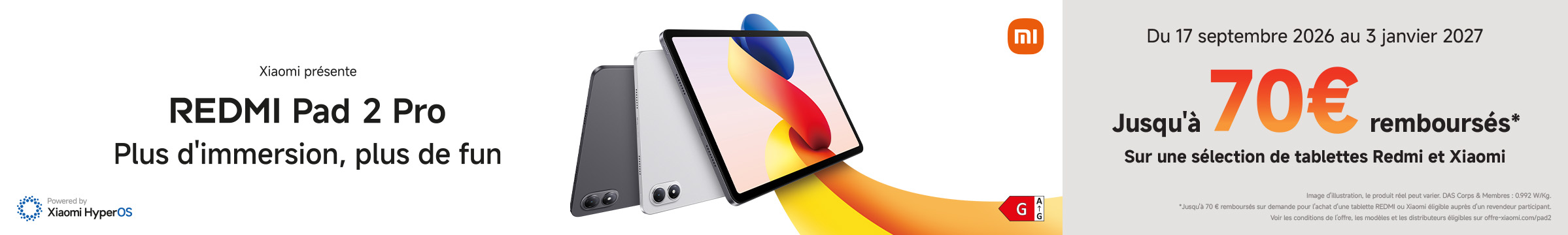 ODR Xiaomi Tablettes
