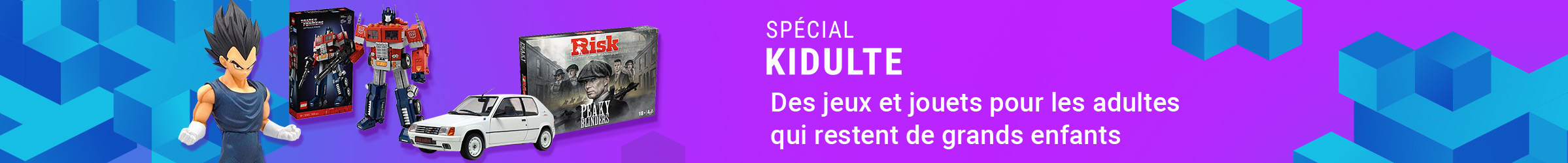 La boutique jouet Kidulte, des jouets pour les grands enfants