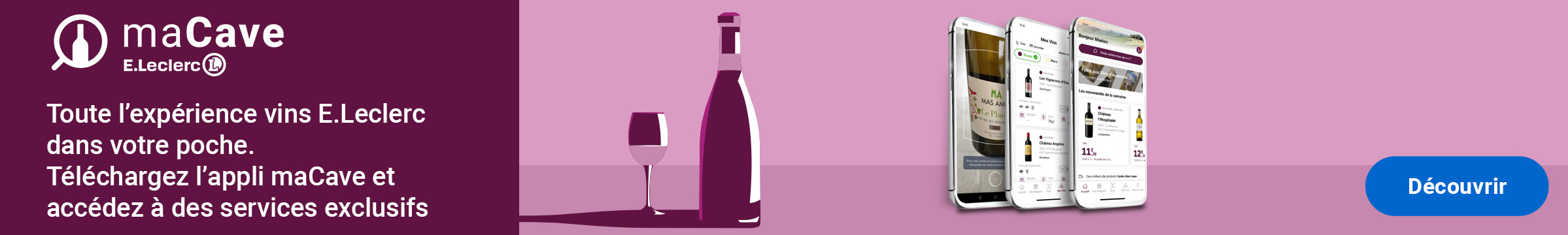 L'app Vin qui vous aide à faire le bon choix | maCave