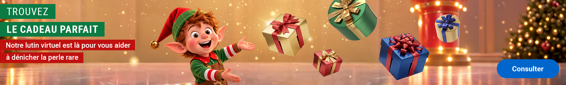 Trouvez le cadeau parfait en moins de 2 minutes !