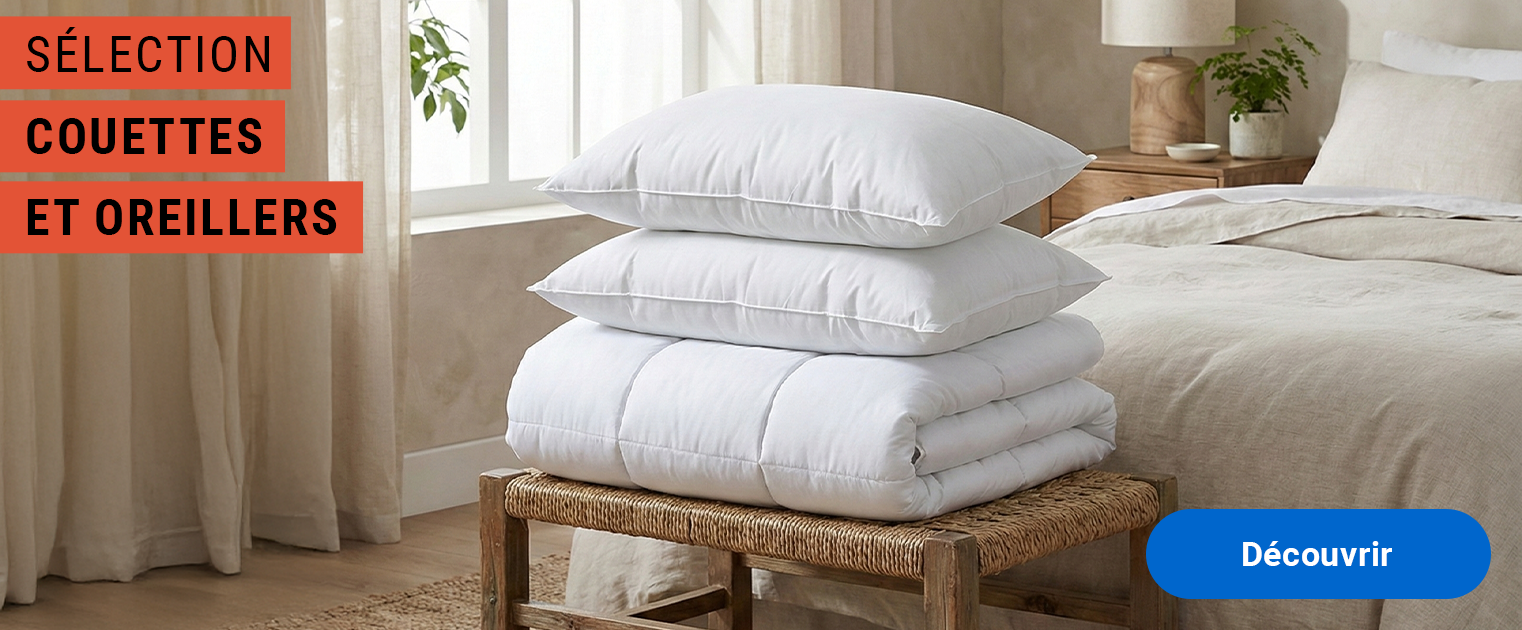 Linge de maison au meilleur prix | E.Leclerc