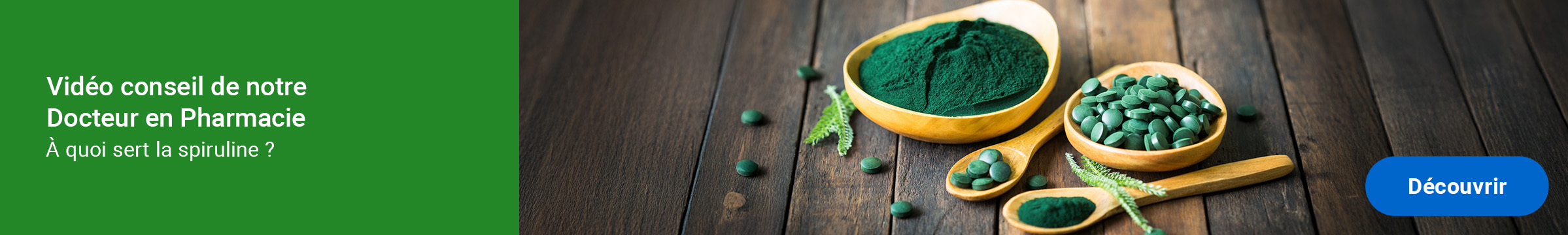 À quoi sert la spiruline?