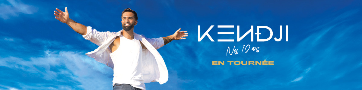 Kendji Girac en tournée jusqu'en juin 2026 sur E.Leclerc Billetterie