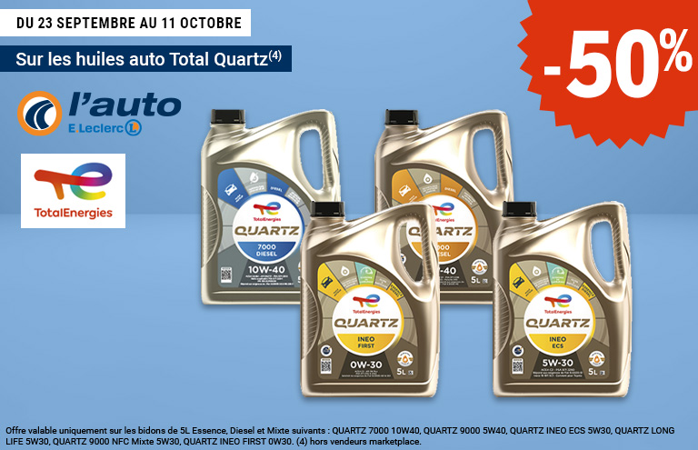 Promotion Huile Moteur Leclerc