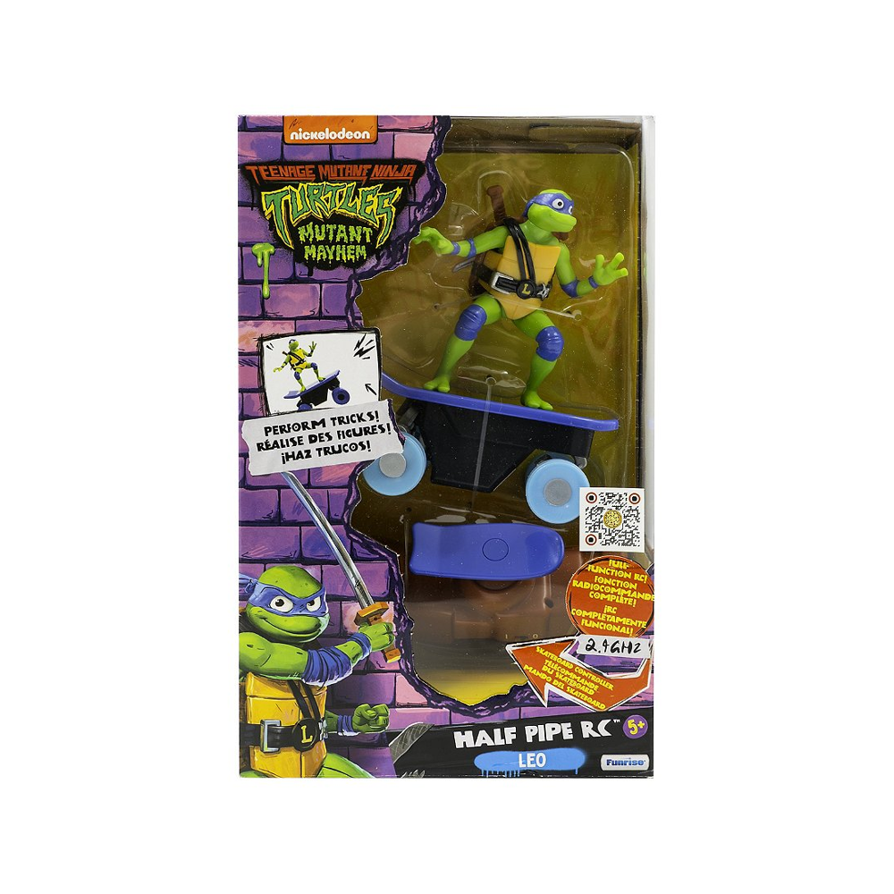 TORTUES NINJA - LEONARDO skateboard radiocommandé