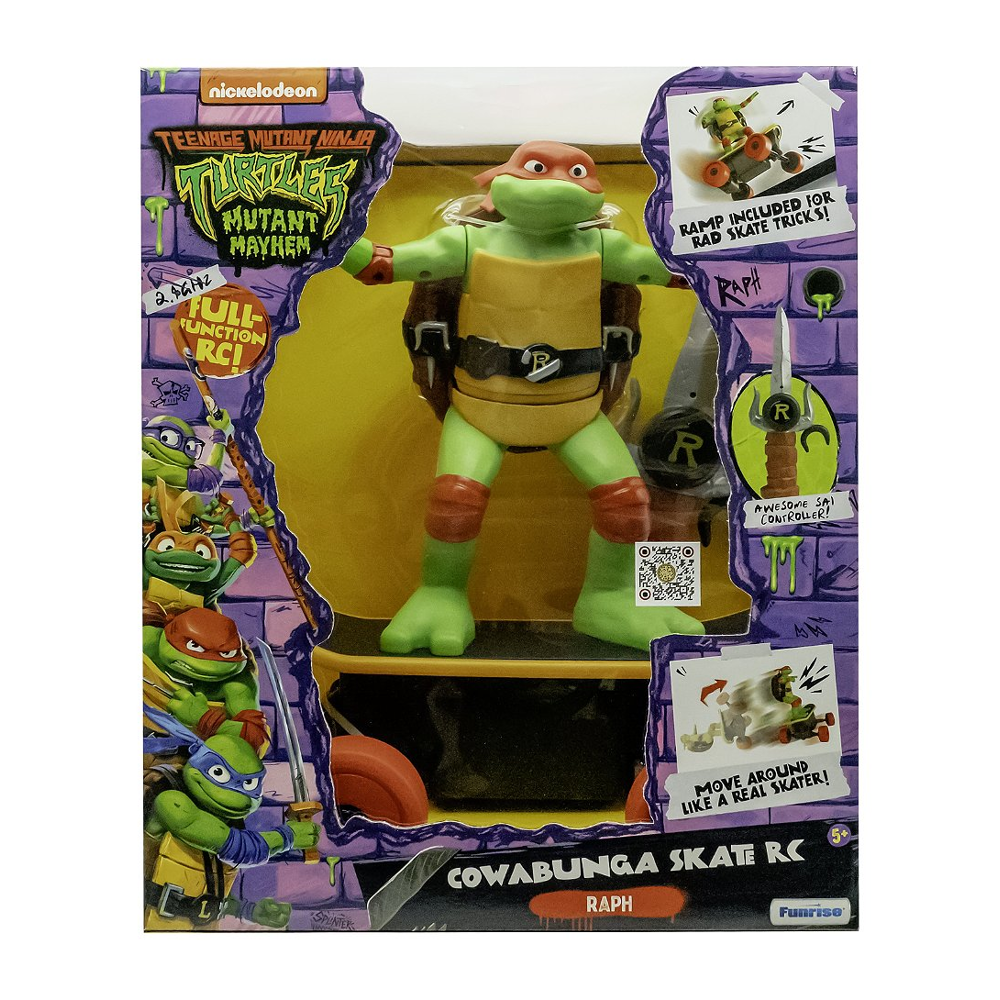 TORTUES NINJA - COWABUNGA skateboard radiocommandé