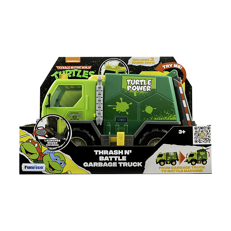 Tortues Ninja - Camion poubelle de combat