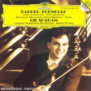 Barber-Korngold-Concertos Viol