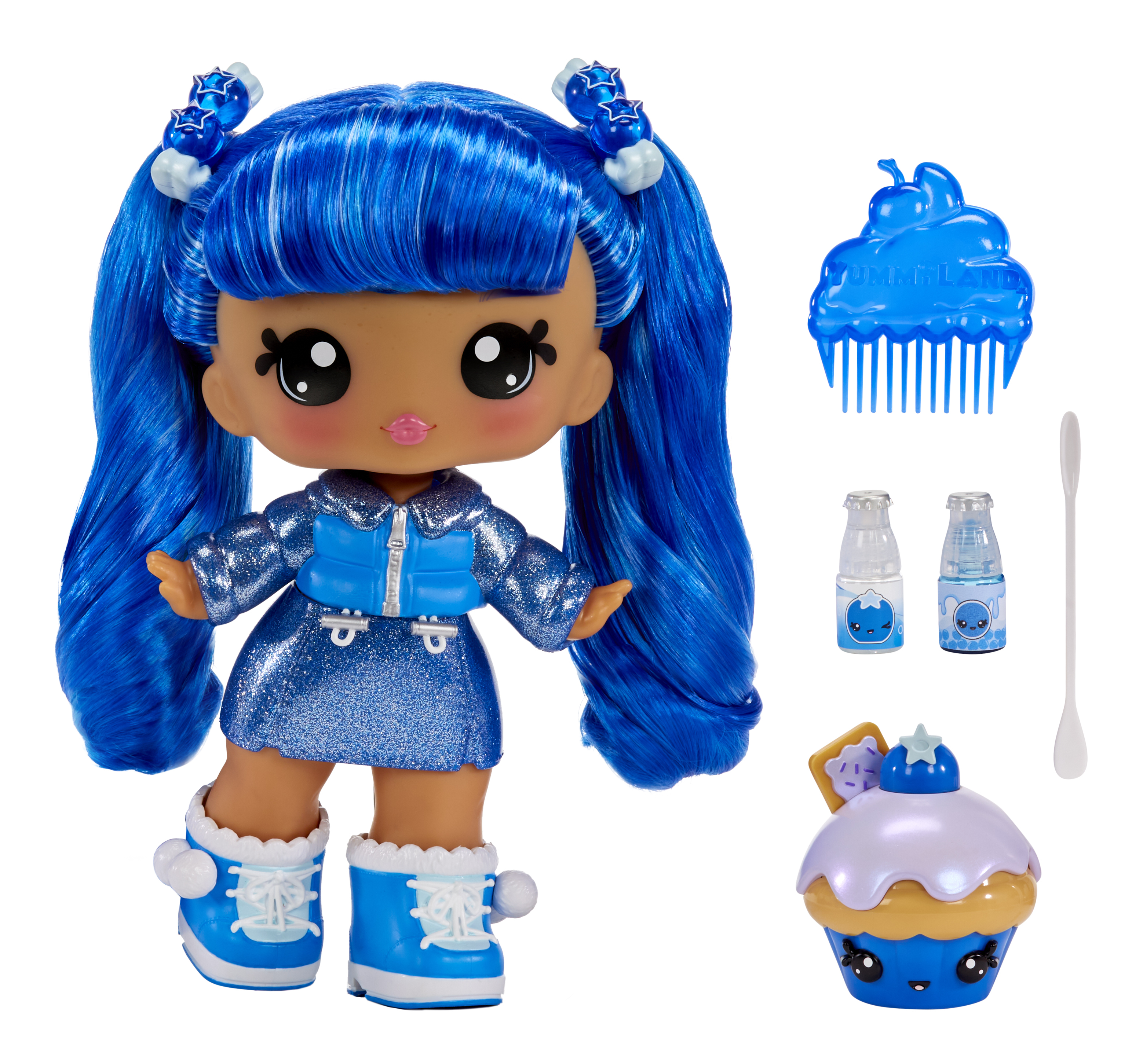 Yummiland Large Doll + Lipgloss Pet Callie Birthday Cake - vue 5
