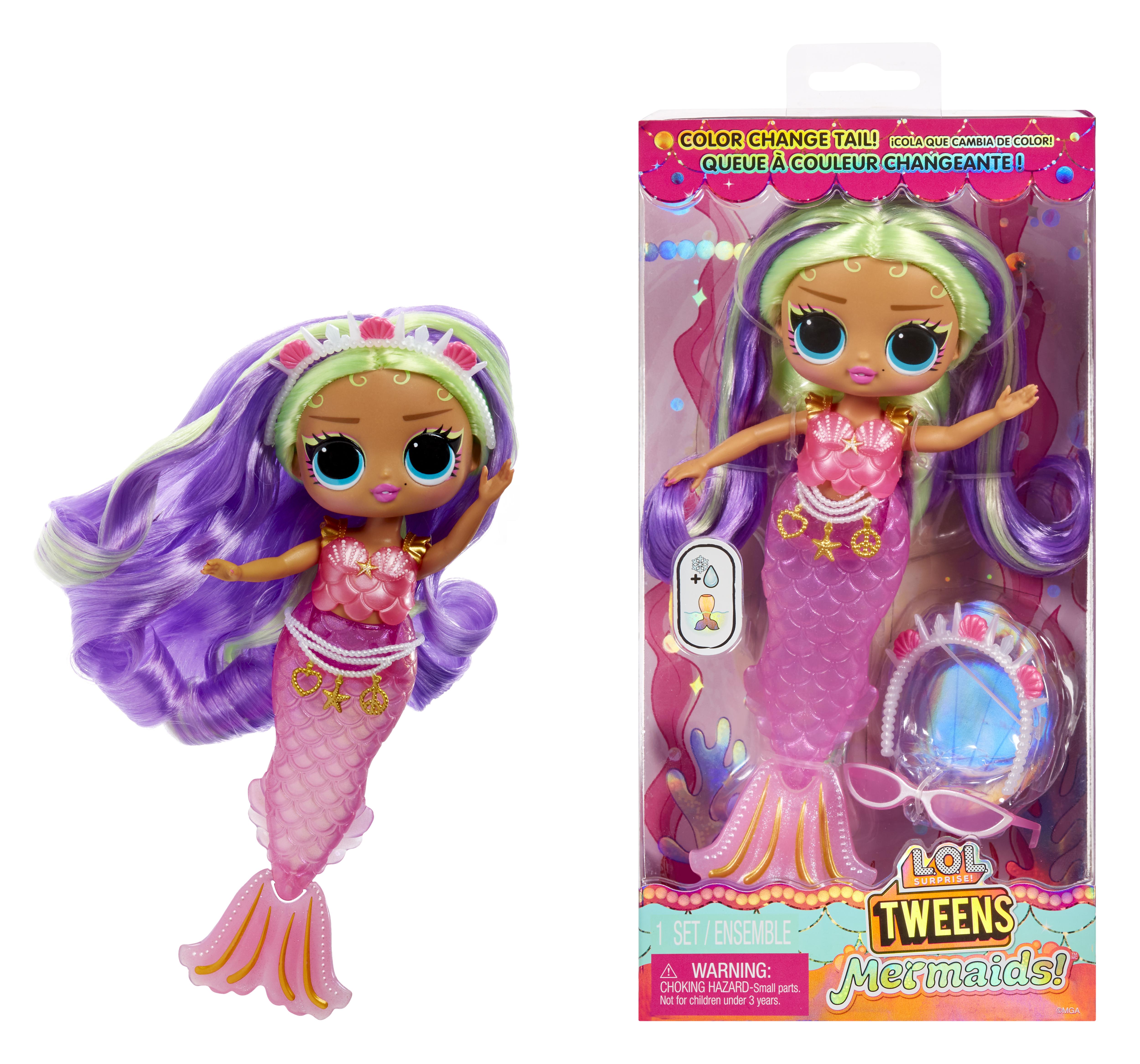 Tweens Mermaid Doll Serena Finn .o. Surprise La Boite