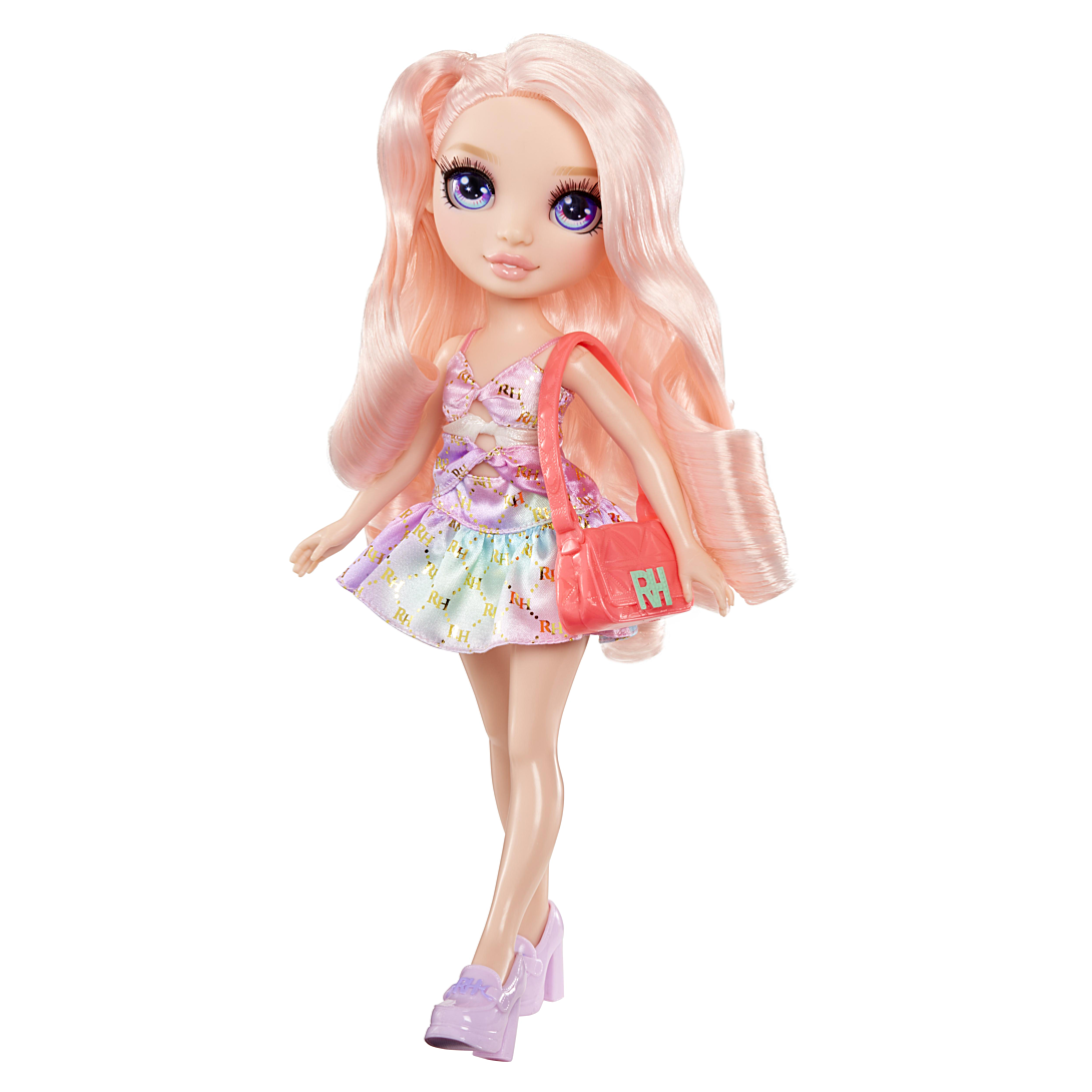 RAINBOW HIGH My Fashion Style Doll Bella Poupée Mannequin de 28 cm avec Tenue Élégante et Sac à Main Stylé Jouet Articulé À Collectionner Enfants 4 à et +