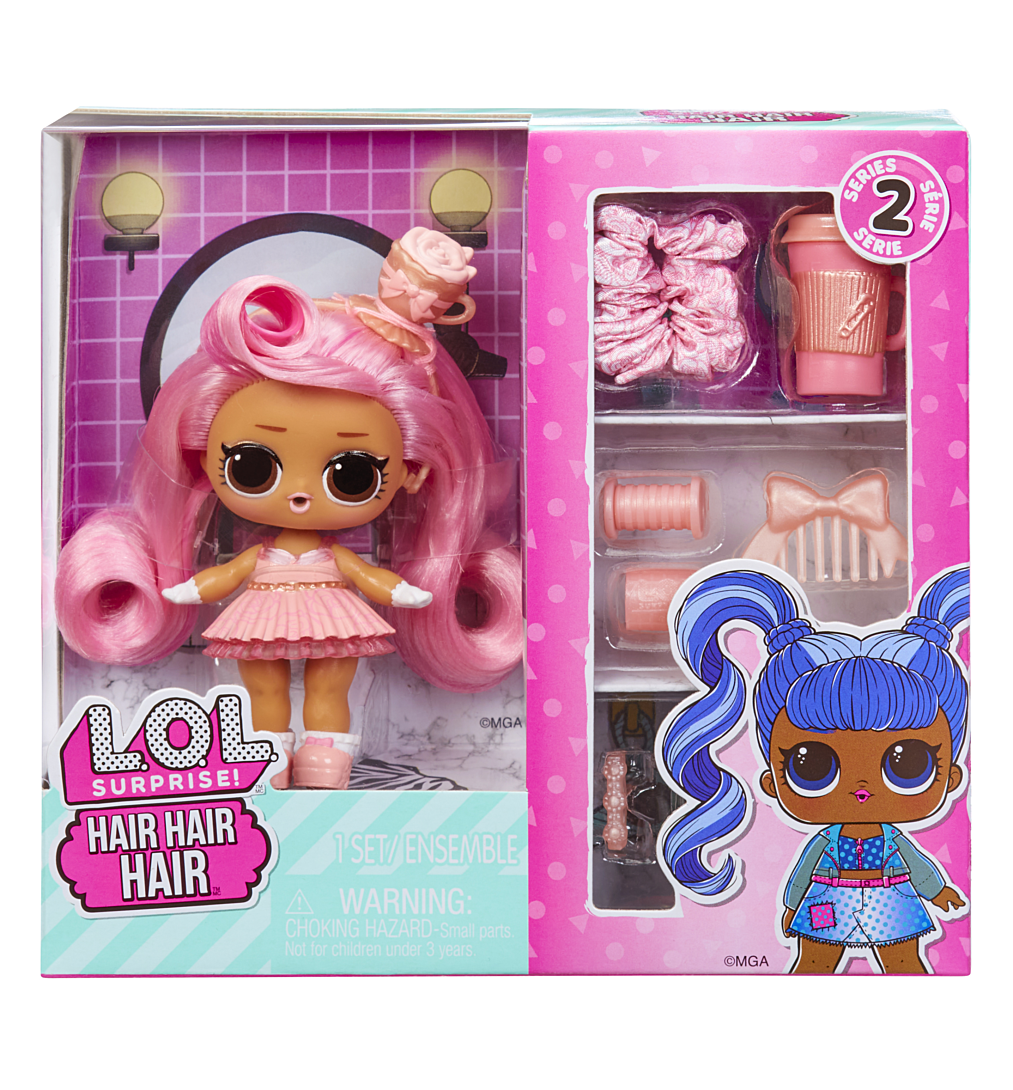 L.O.L. Surprise! Hair Hair Hair Dolls Asst in PDQ
