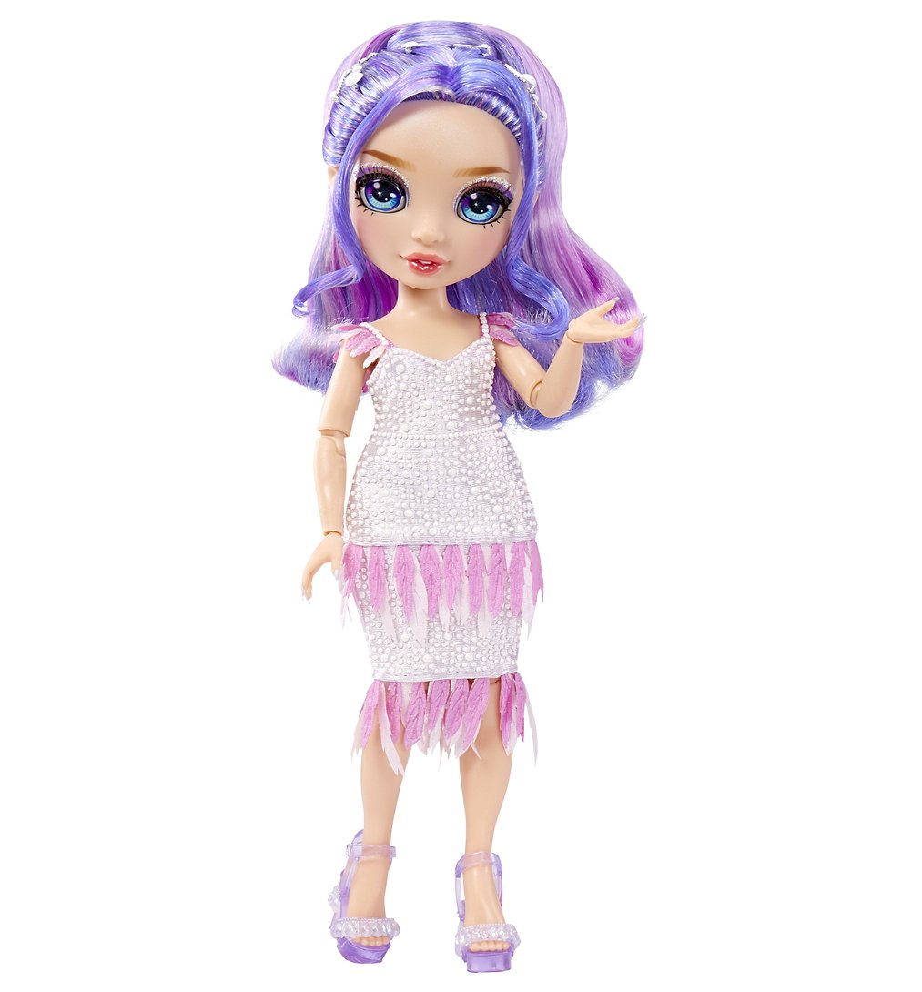 Rainbow High Fantastic Fashion Doll- Violet (purple)