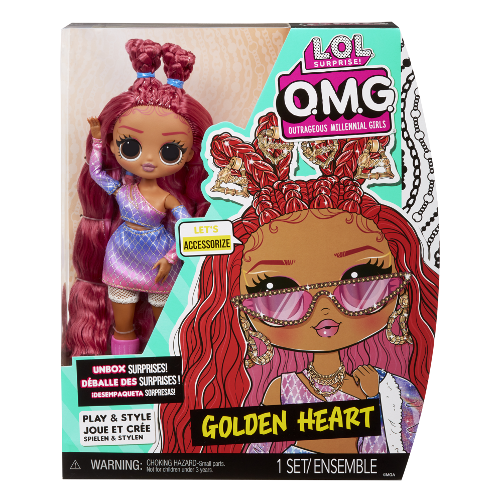 L.O.L. Surprise OMG Core Poupée mannequin 24cm - Golden Heart