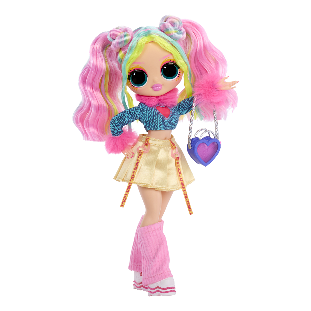 .O. . Surprise! OMG Doll Bubblegum D.J. Comprend 1 Poupée de Mode Livrée avec de Fabuleuses Tenues à Collectionner 4 Fois