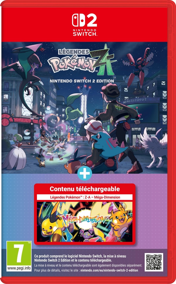 Légendes Pokémon : Z-A - Nintendo Switch 2 Edition + Méga Dimension (NINTENDO SWITCH 2)