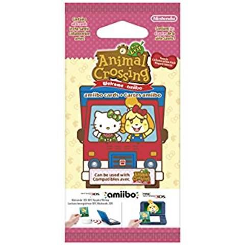paquet de 6 cartes Animal Crossing New Leaf welcome pack Sanrio WII U