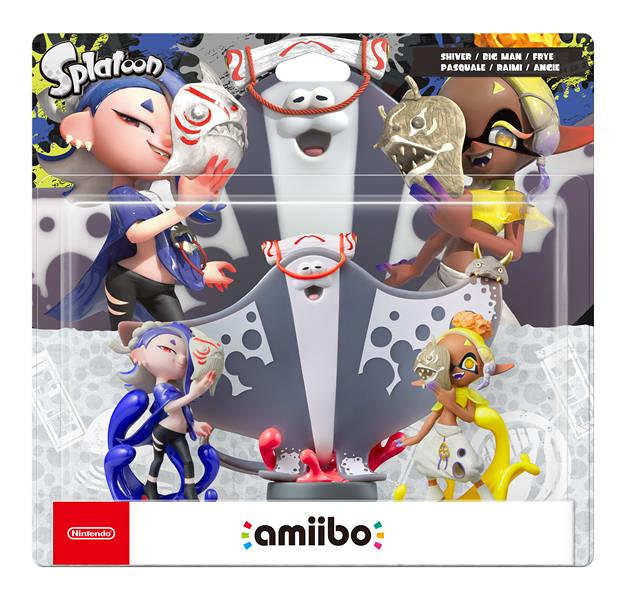 Pack amiibo collection Splatoon 3 : Pasquale Raimi et Angie (SWITCH)