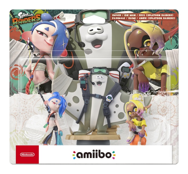 amiibo - Collection Splatoon Raiders - Pasquale + Raimi + Angie (NINTENDO SWITCH 2) - Nintendo Switch 2 - Standard