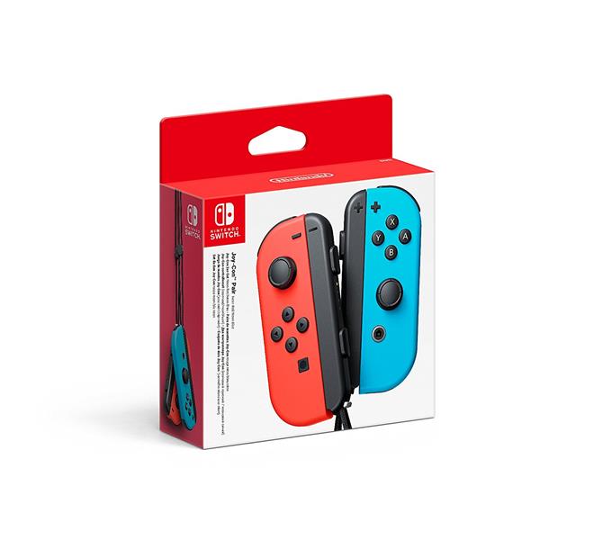 Nintendo Joy-Con Bleu, Rouge Bluetooth Manette de jeu Analogique/Numérique Nintendo Switch