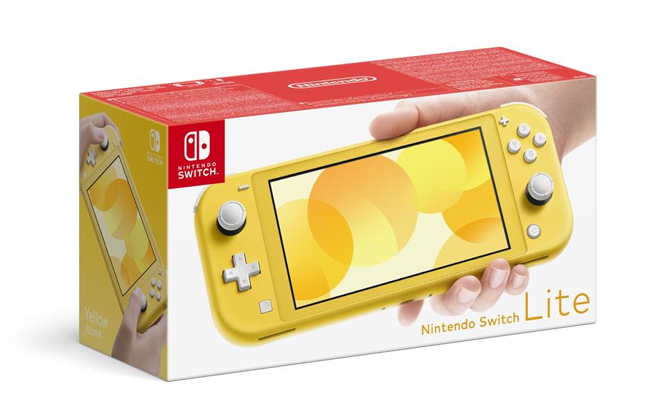 Console Nintendo Switch Lite - Jaune (SWITCH)