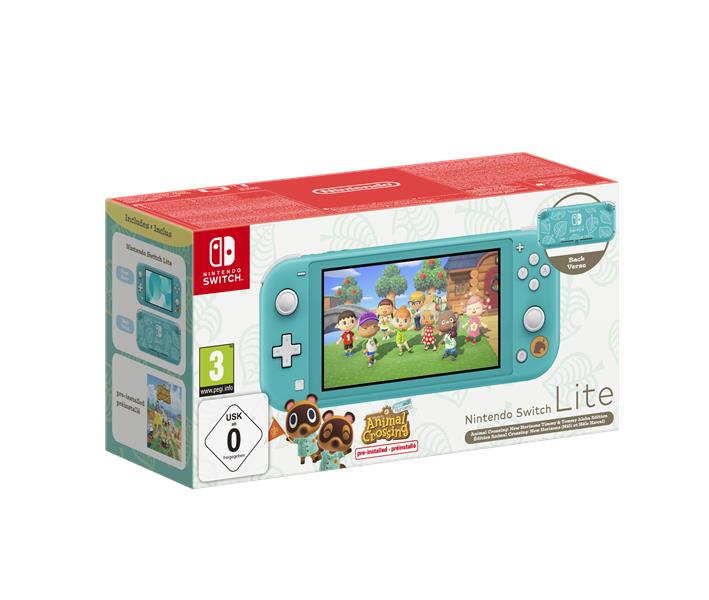 Console Nintendo Switch Lite - Edition Animal Crossing : New Horizons (Méli et Mélo Hawaï) (SWITCH)