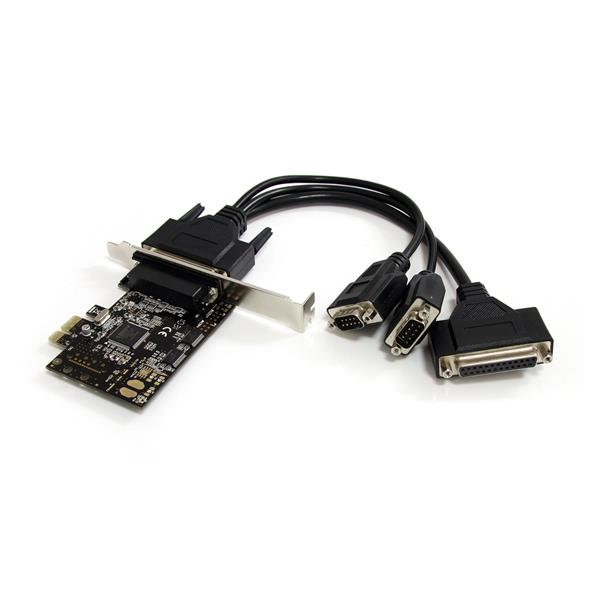 Carte PCI-e StarTech PEX1PLP Avec Port Parallèle DB-25 - Occasion Fonctionnelle, Ref 101872