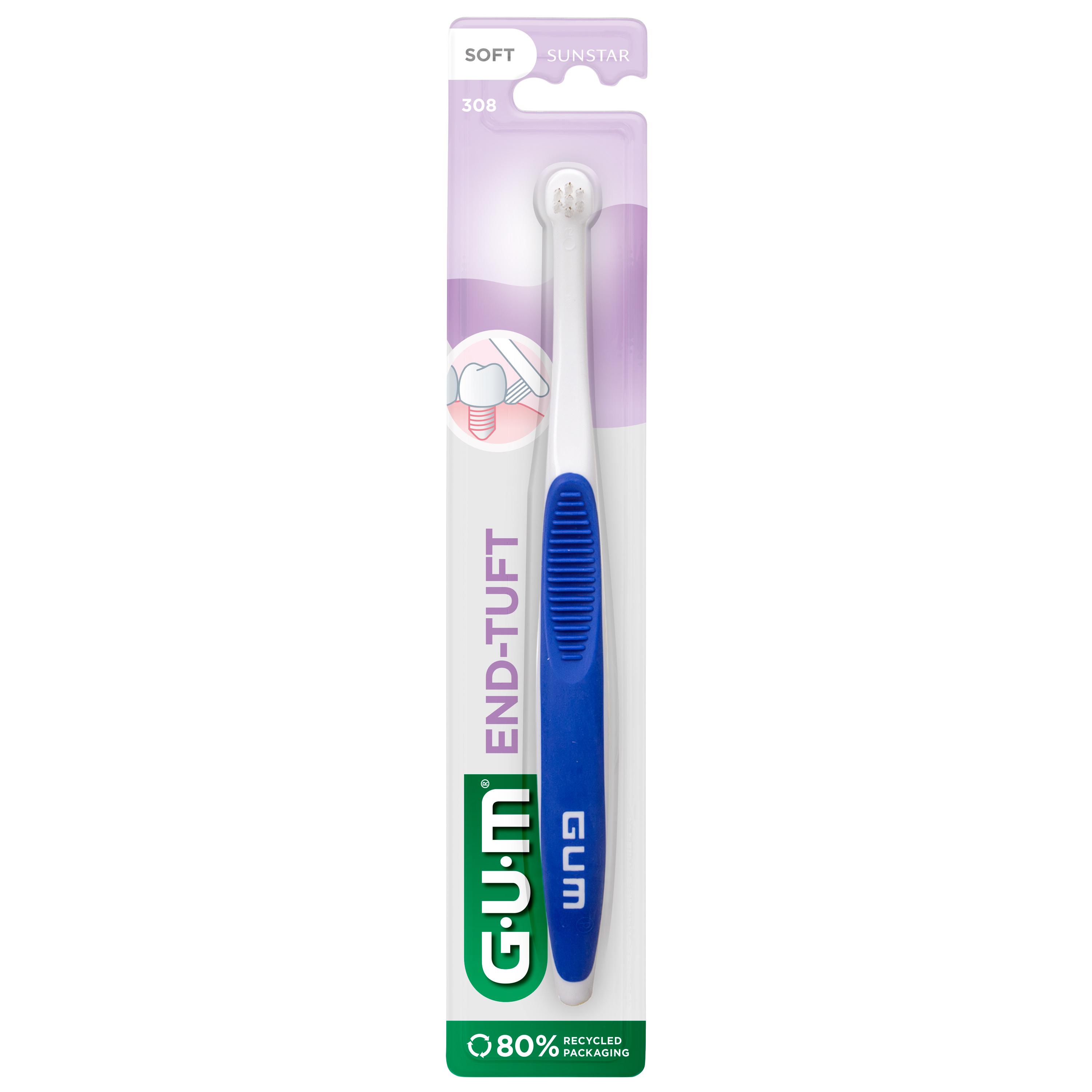 Gum Brosse à dents Monotouffe 308