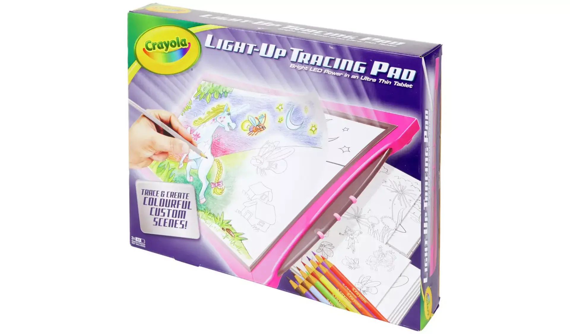 Tablette De Dessins Lumineuse rose