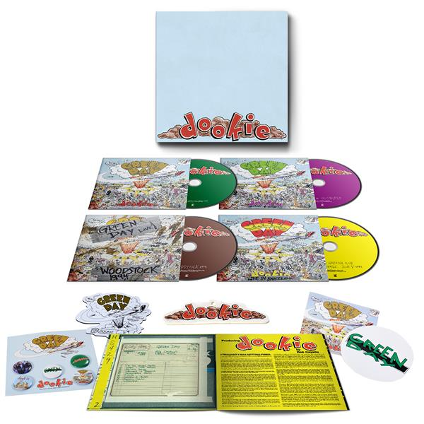 Coffret 4CD Dookie (30th Anniversary Deluxe Edition)
