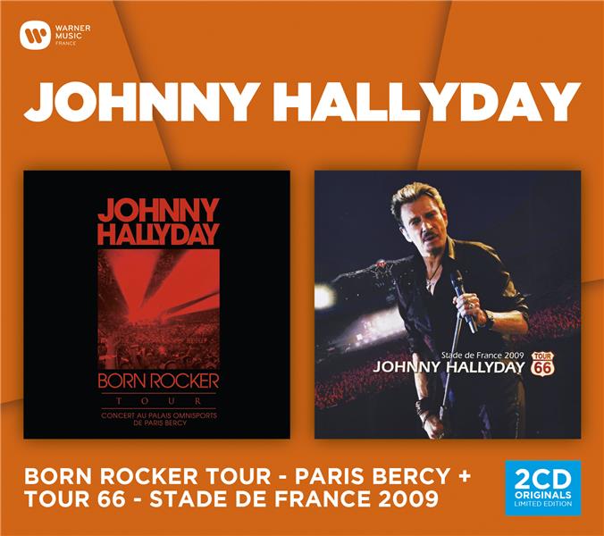 Coffret 2 cd: Born Rocker Tour - Paris Bercy + Tour 66 - Stade de France 2009