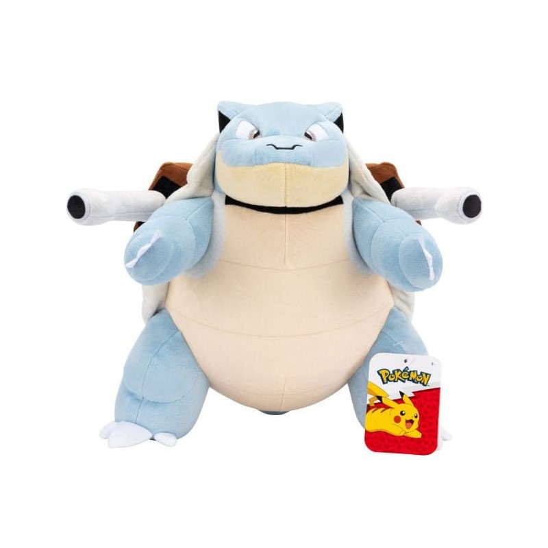 Peluche Pokémon Tortank PKW4466 – Douceur Ultra et Détails Authentiques - vue 2