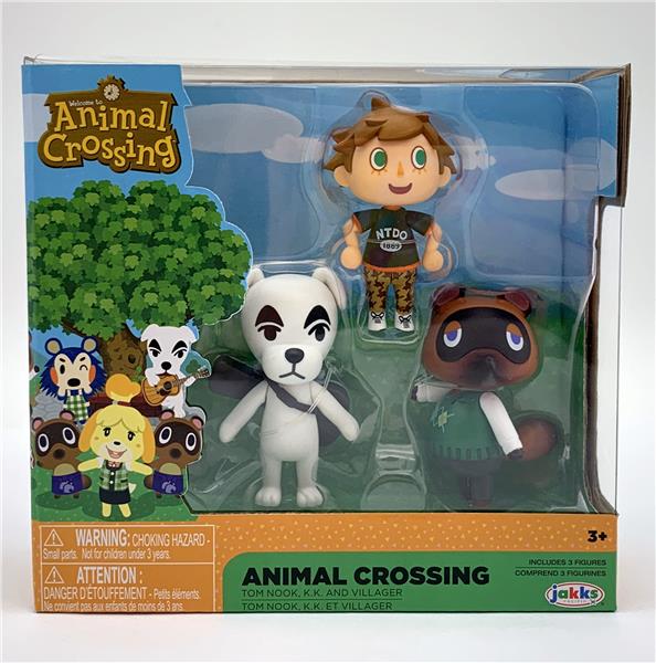 Nintendo Set De 3 Figurines Animal Crossing