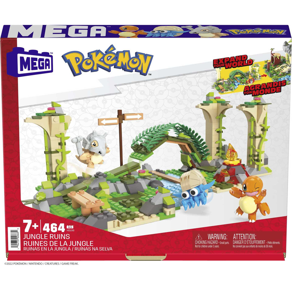 MEGA Pokémon - Ruines de la Jungle - Jouet de construction - 6 ans et +
