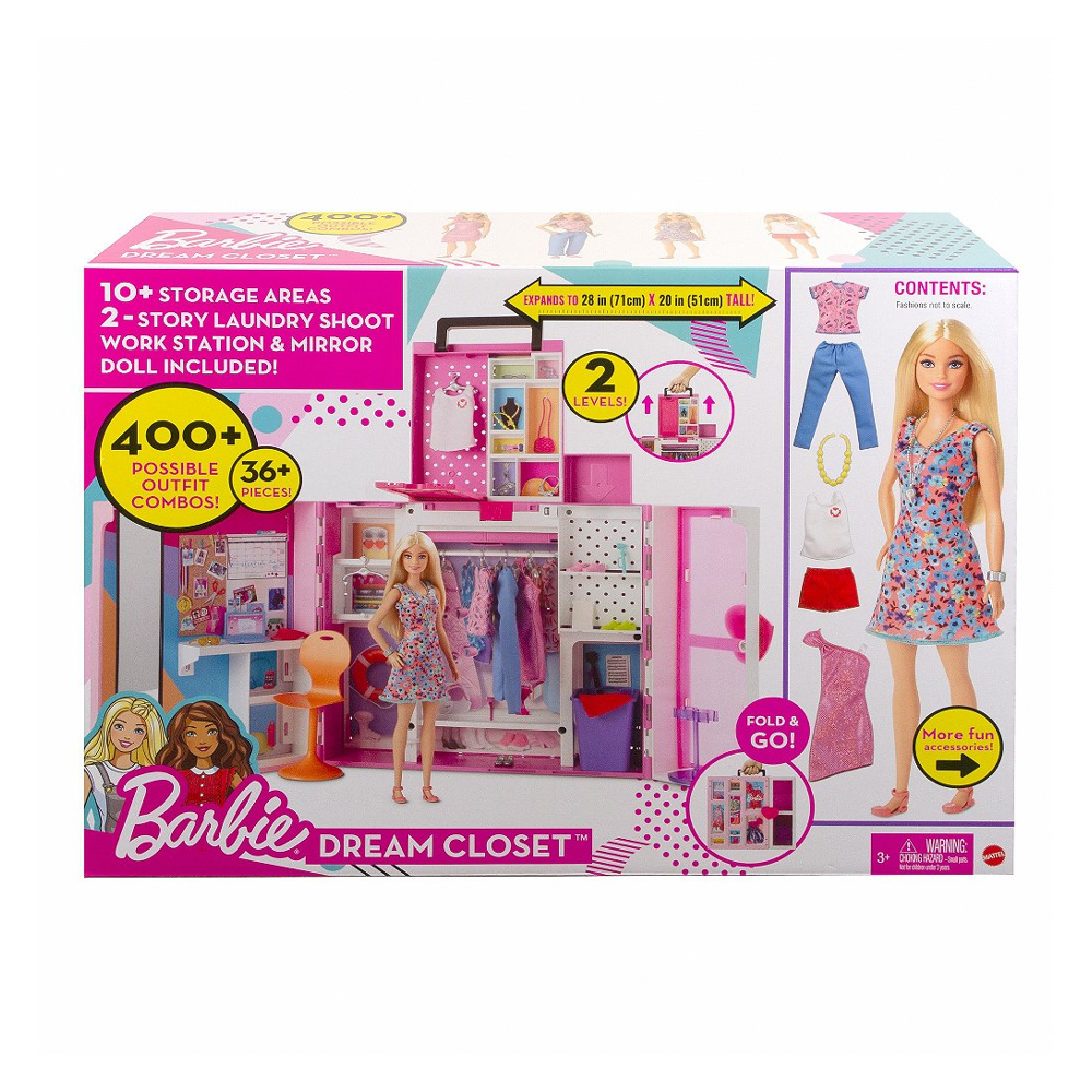 BARBIE ET SON MEGA DRESSING